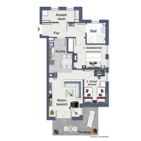 Strandquartett 11 Apartment Börgerende-Rethwisch